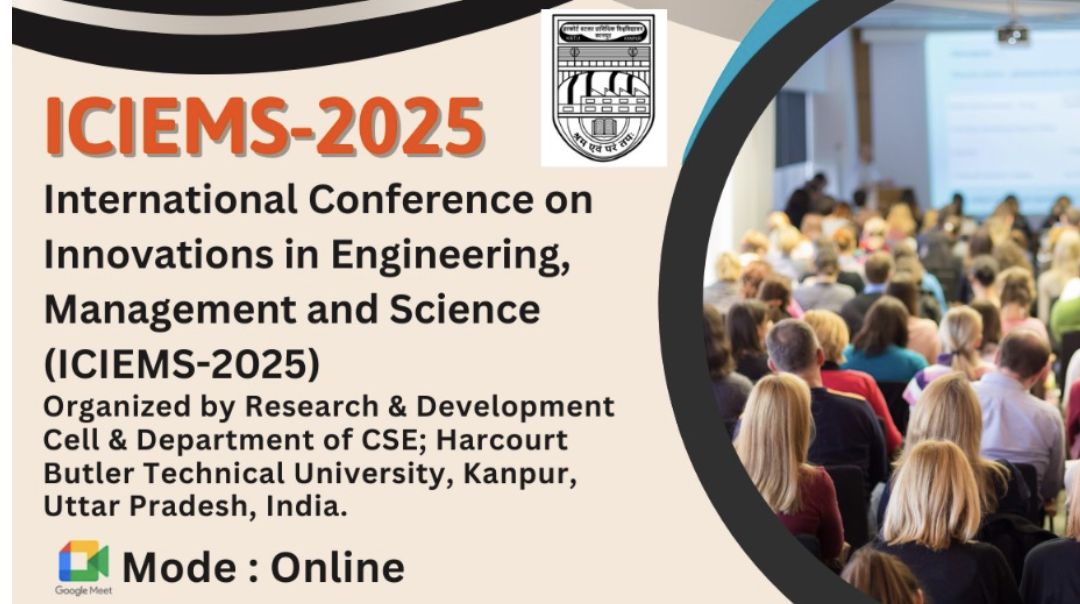 International Conference on Innovations in Engineering, Management and Science ICIEMS 2025 International Conference Poster